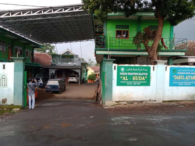 Suasana pondok pesantren Al Huda sekaligus LPKS Darul Aitam, di Wajak, Kabupaten Malang, Rabu (22/1/2020). (Foto: Rizal Adhi Pratama)