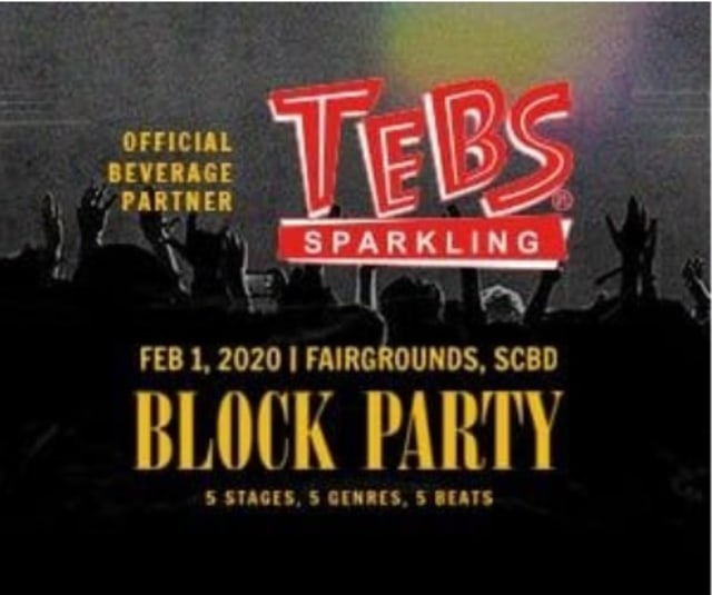 com-Event block party terbesar yang akan diadakan Tebs Sparkling. Foto: Tebs Sparkling