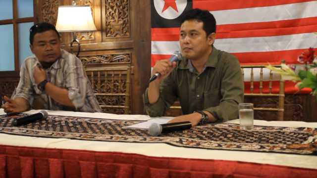 Negara Rakyat Nusantara (komunitas yang mau membubarkan NKRI). Foto: YouTube/YUDI SYAMHUDI SUYUTI