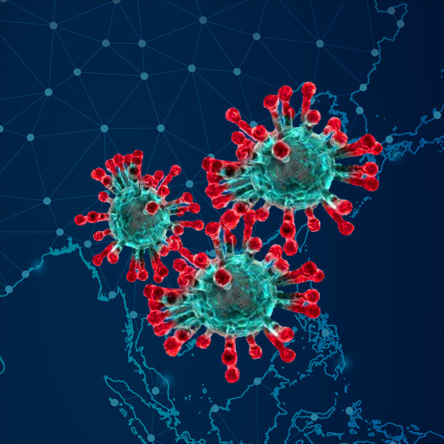 Ilustrasi virus corona. Foto: kumparan