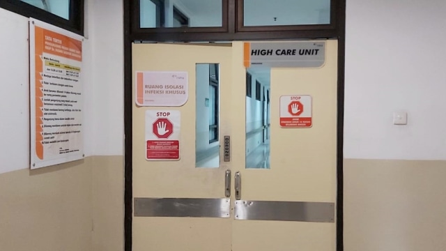 RSHS Bandung sediakan ruang isolasi bagi suspect virus corona. Foto: kumparan