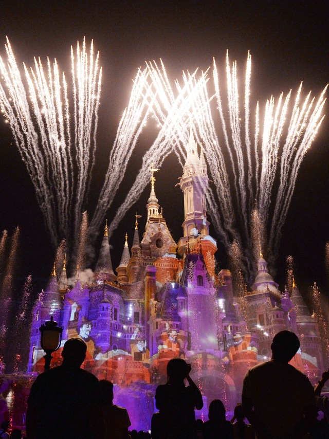 Ilustrasi Disneyland Shanghai, China. Foto: AFP/STR