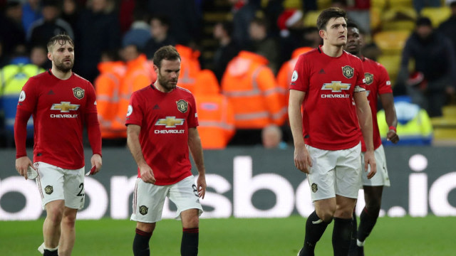 Penggawa Manchester United musim 2019/20. Foto: REUTERS/David Klein