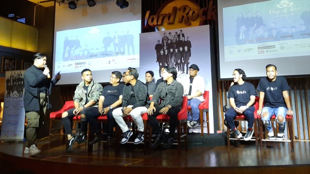 Konferensi pers konser 'Day of Love Festival 2020'