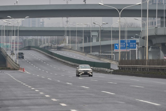 Foto: Hari Pertama Imlek, Kota Wuhan Sepi Imbas Virus Corona (444762)