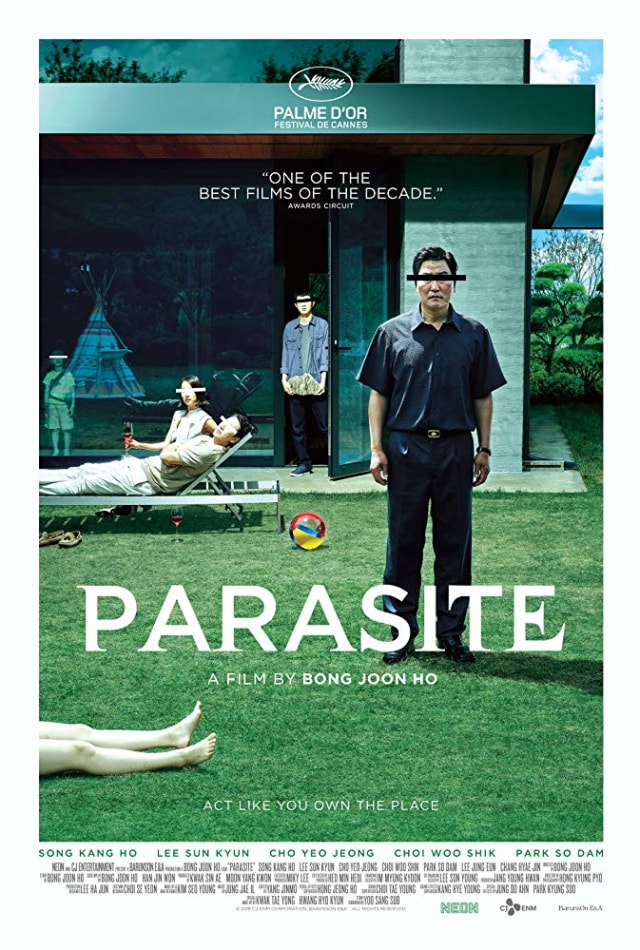 Poster film 'Parasite'.  Foto: Dok. IMDb