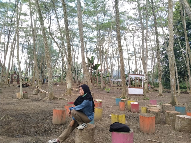 Menikmati Kesejukan Hutan Albasia, Wisata Alam di Kubu Raya, Kalbar (65165)
