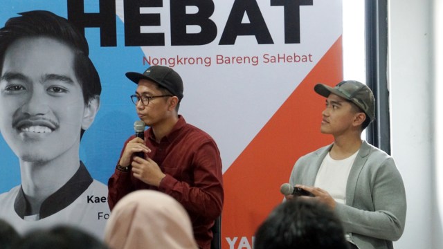 Kaesang Pangarep, Jonathan End, Nongkrong Bareng SaHebat