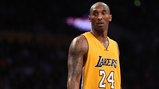 Legenda NBA dan Lakers, Kobe Bryant. Foto: Robyn BECK / AFP