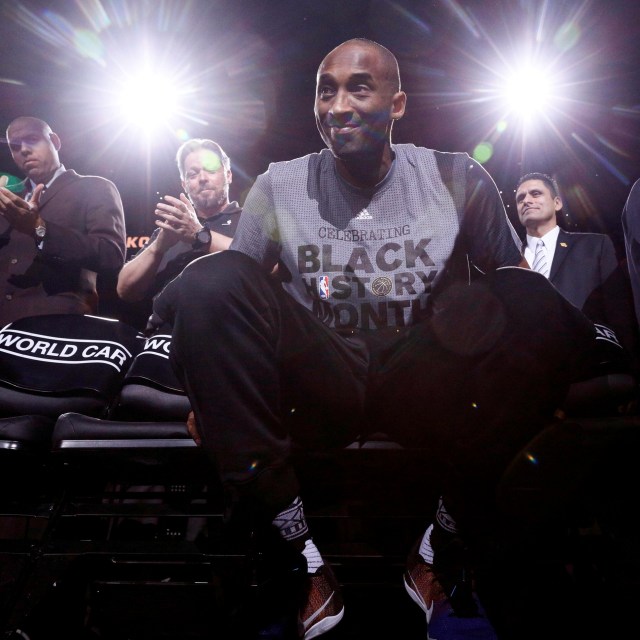 Kobe Bryant di laga NBA All Stars terakhirnya. Foto: Soobum Im-USA TODAY Sports via Reuters