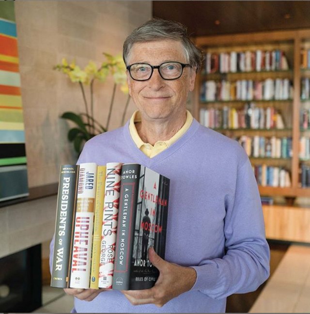 Empat hal yang menjadi kunci kebahagiaan seorang Bill Gates | Photo by Instagram/@thisisbillgates
