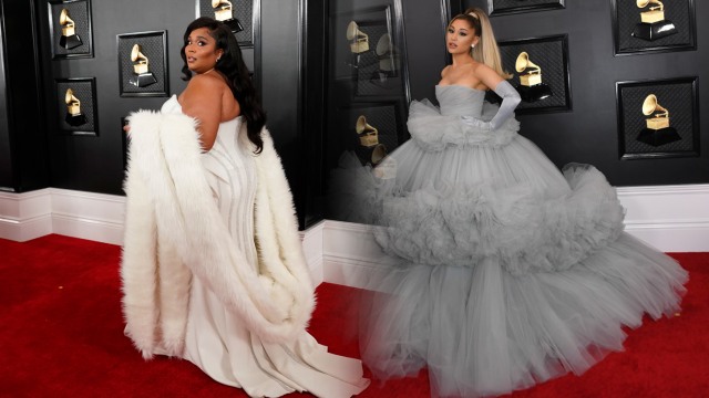 Lizzo dan Ariana Grande di Grammy Awards 2020