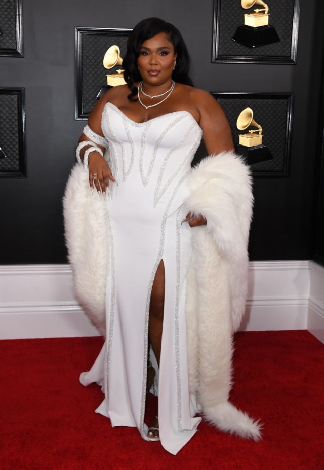 Lizzo di Grammy Awards 2020. Foto: Valerie Macon/ AFP