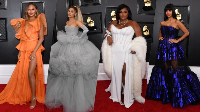 Deretan selebriti dengan penampilan gaun terbaik di Grammy Awards 2020. Foto: Valerie Macon/ AFP