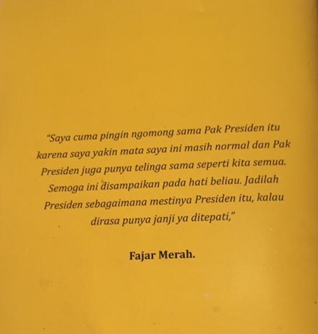 Nyanyian Akar Rumput Dan Cara Fajar Menghidupkan Puisi Wiji Thukul Kumparan Com