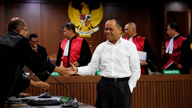 Foto: Gaya Habil Marati Usai Divonis 1 Tahun Penjara (57932)