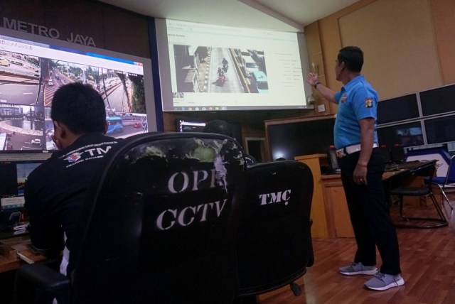 Foto: Melihat Pusat Komando ETLE yang Bidik Pemotor Bandel di Jakarta (759981)