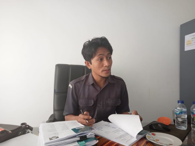 Koordinator P4TKI BNP2TKI Rrgional Malang, M. Kholid Habibi. (Foto: Rizal Adhi Pratama)