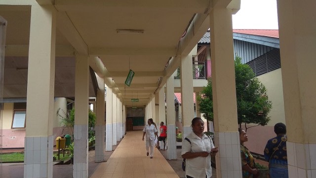Salah satu sudut di RS Dok II Jayapura. (BumiPapua.com/Katharina)