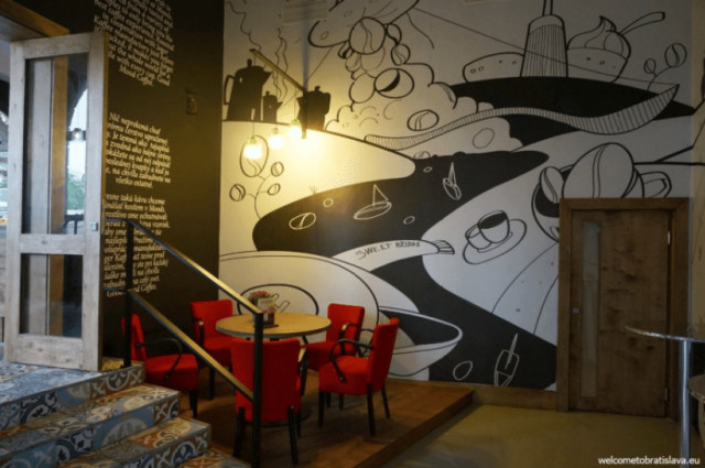 Kreatif Banget Intip 7 Mural Cafe  dari Seluruh Dunia 