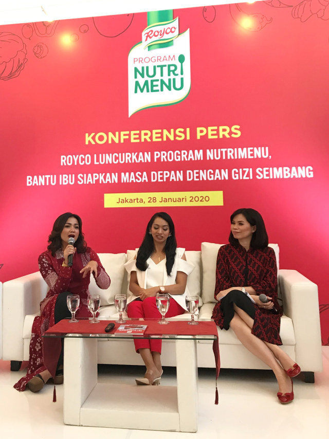 Konferensi pers Royco meluncurkan program Nutrimenu untuk penuhi gizi seimbang. Foto: Sari Kusuma Dewi/kumparan