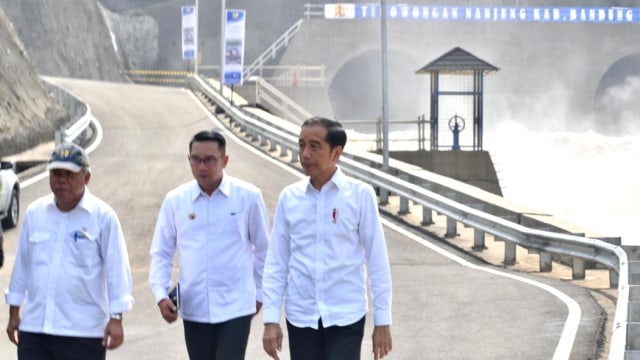 peresmian Terowongan Nanjung, Jokowi