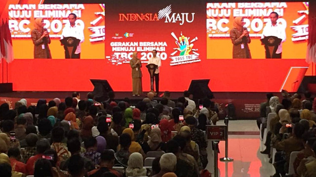 Jokowi, Gerakan Bersama Menuju Eliminasi TBC 2020
