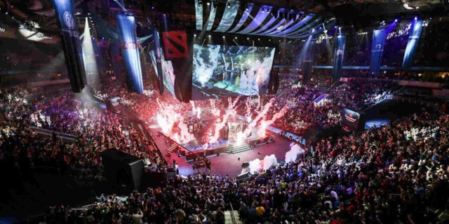 Ilustrasi turnamen eSports (The Verge)