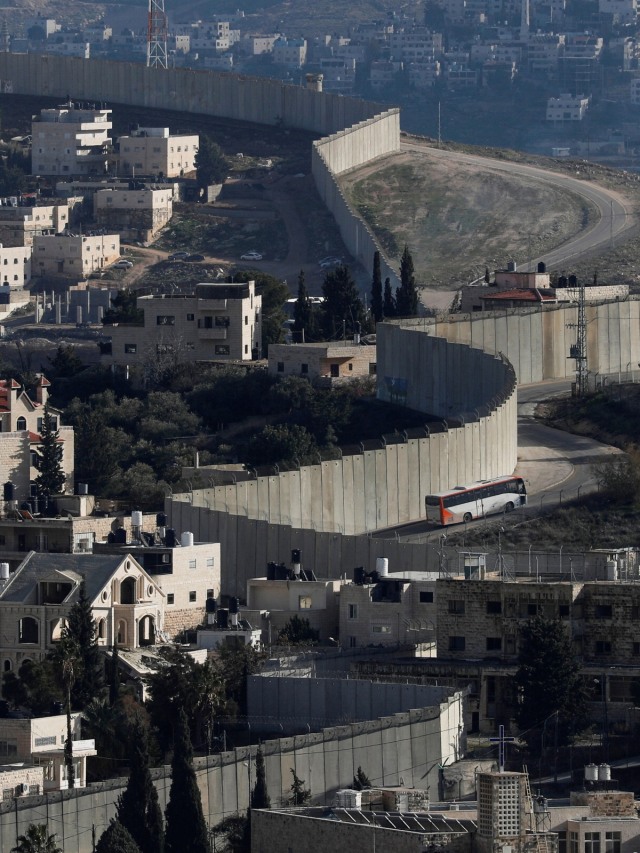 Kota Abu Dis, Palestina. Foto:  REUTERS/Ammar Awad
