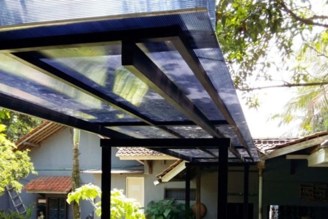 40 Gambar Model Kanopi Rumah Minimalis Desainrumahnya Com