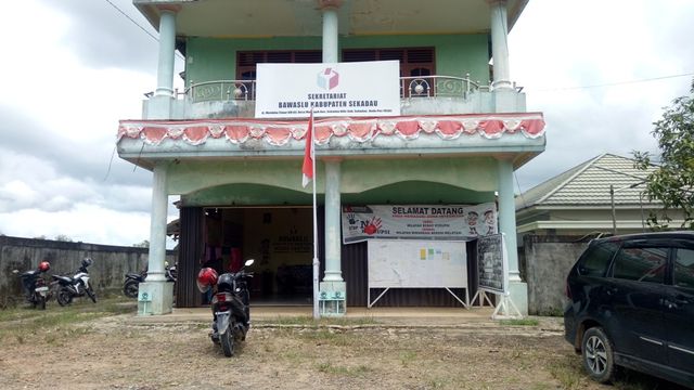 Sekretariat Bawaslu Kabupaten Sekadau. Foto: Dina Mariana/Hi!Pontianak