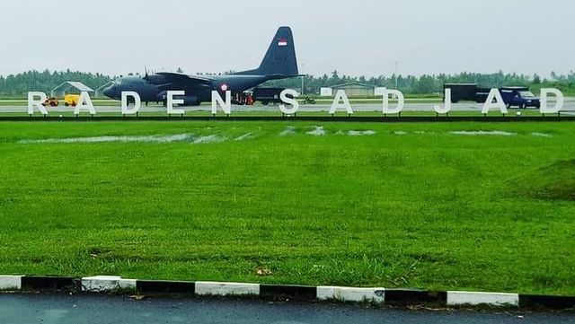 Lapangan Udara Raden Sadjad. Foto: Facebook /  Lanud Raden Sadjad