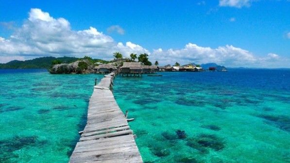 Pulau Papan Togean, Kabupaten Tojo Una-Una, Sulawesi Tengah. Foto: Istimewa