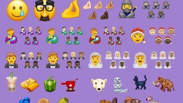 Deretan emoji baru di 2020. Foto: Emojipedia