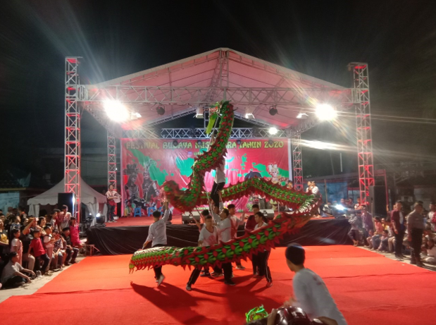 Klenteng Thien le Kong di Samarinda mengadakan Festival Budaya Nusantara. Selain kebudayaan China, festival yang berlangsung selama tiga hari ini juga menampilkan beragam kebudayaan di Indonesia | Photo by Karja/Monika