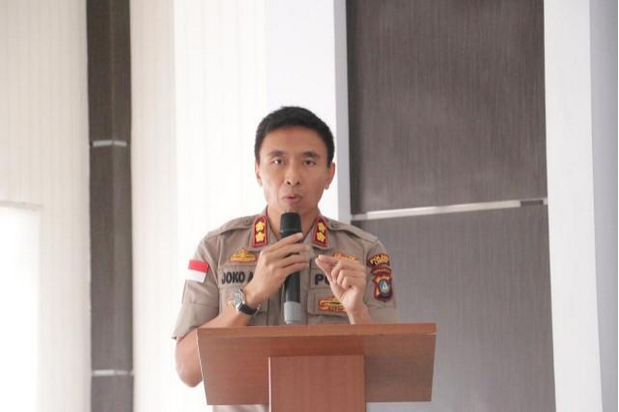 Kapolres Lingga AKBP Joko Adi Nugroho (Foto:dok.humaspolres)