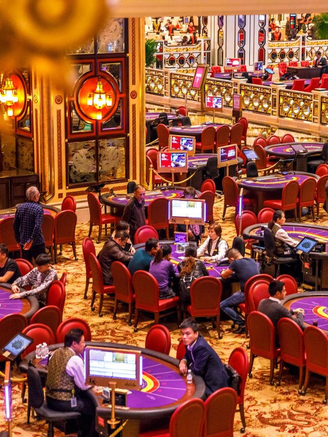 Ilustrasi Casino di Macau, China.
 Foto: Shutter Stock