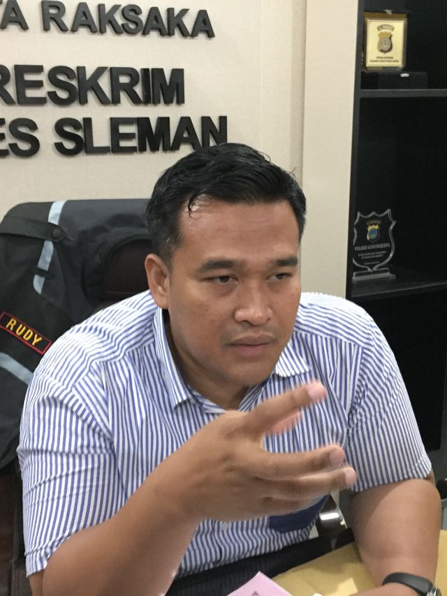 Kasat Reskrim Polres Sleman AKP Rudy Prabowo. Foto: Arfiansyah Panji Purnandaru/kumparan