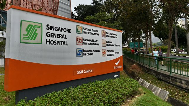 Singapore General Hospital SGH. Foto: AFP/ROSLAN RAHMAN