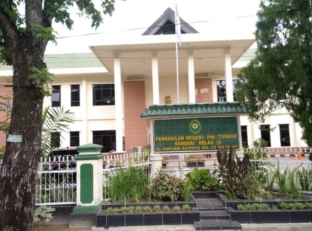 Pengadilan Negeri Kendari. Foto: Istimewa