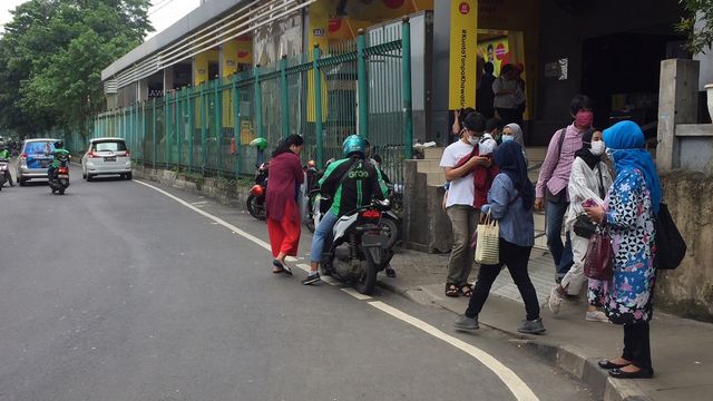 Shelter Ojol di Dukuh Atas