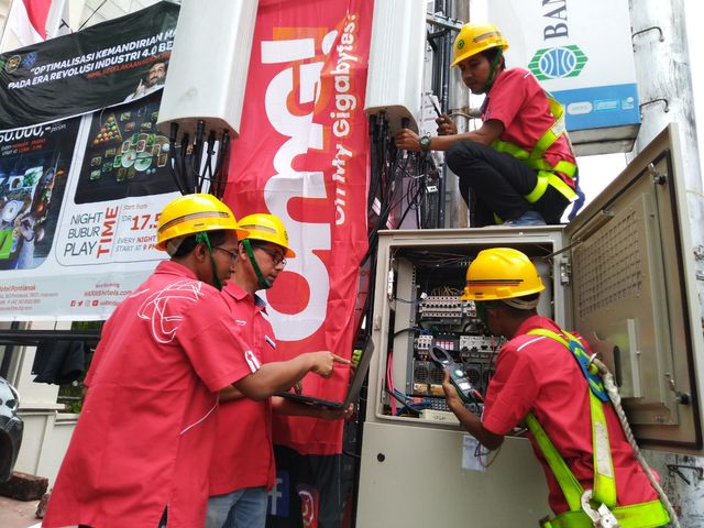 Telkomsel melakukan peningkatan jaringan menyambut perayaan Cap Go Meh. Foto: Dok. Telkomsel