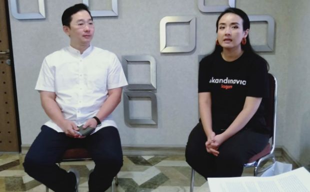 Sugiyanto Lie, Direktur PT Pancakarya Griyatama (kiri)