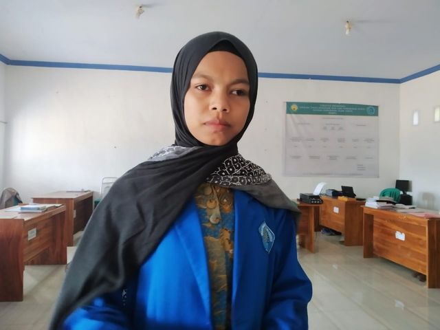 Erawati, mahasiswa STKIP Dompu. Foto: Ilyas Yasin/Info Dompu