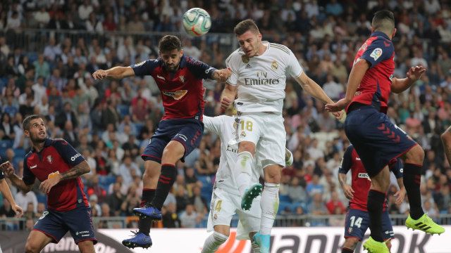 Laga Madrid vs Osasuna. Foto: REUTERS/Juan Medina