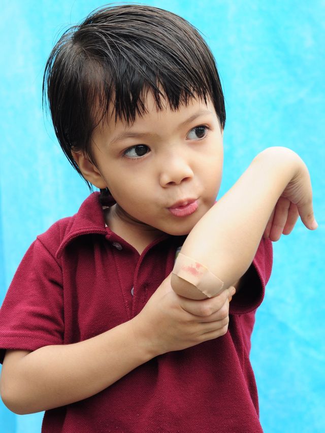 Ilustrasi anak terluka. Foto: shutterstock