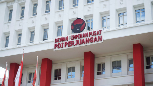 Kantor DPP PDIP, Jakarta Pusat. Foto: Irfan Adi Saputra/kumparan