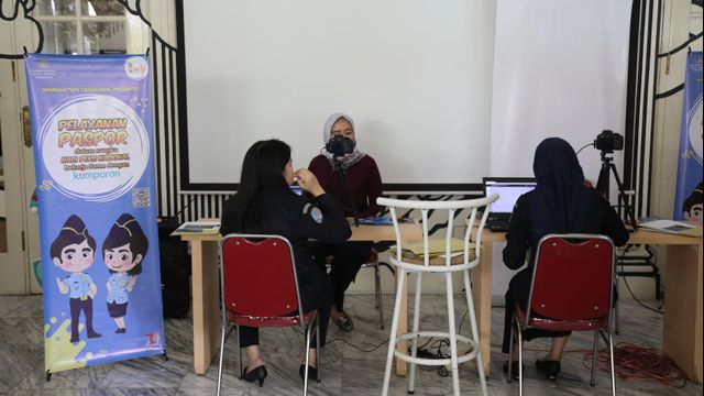 Pembuatan paspor di kumparan