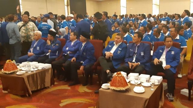 Suasana rapat pleno PAN untuk membahas tata tertib kongres. Foto: Dok. PAN