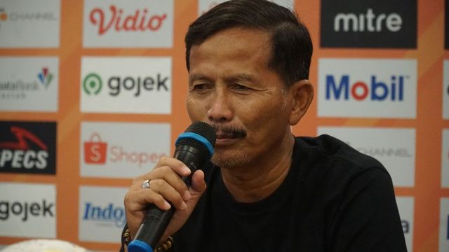Pelatih Barito Putera Djadjang Nurdjaman (Foto: Ananda Gabriel)